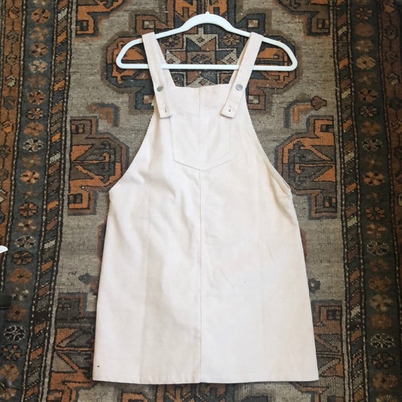 Pale Pink Pinafore Dress - Picture 3 of 4